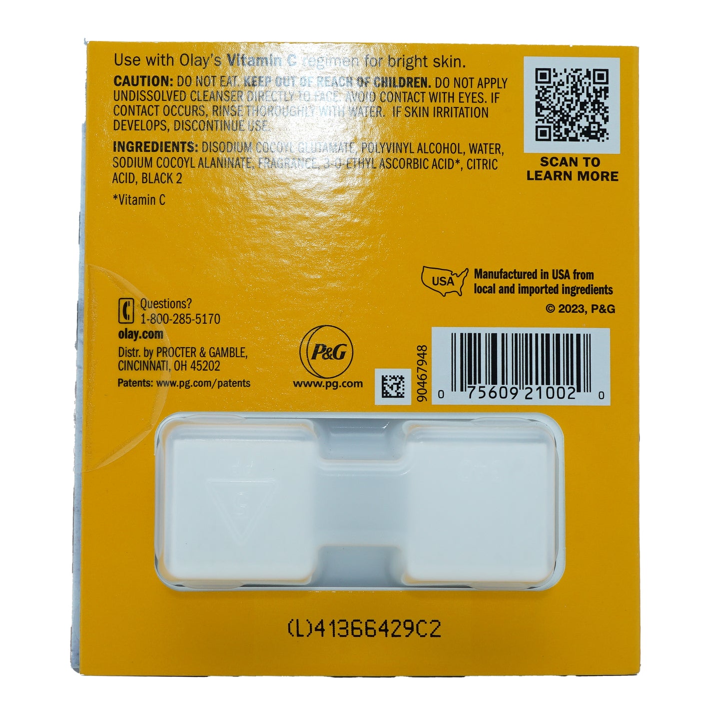 Olay Facial Cleansing Melts Vitamin C 12ct
