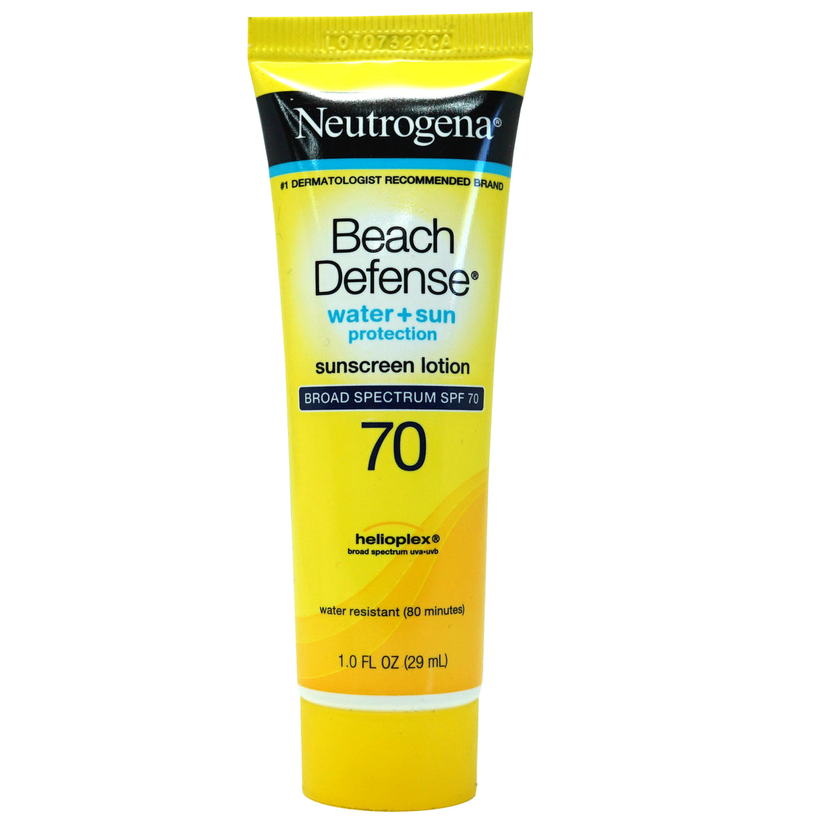 Neutrogena Beach Defense Sunscreen Lotion SPF70 - 1 oz Bottle