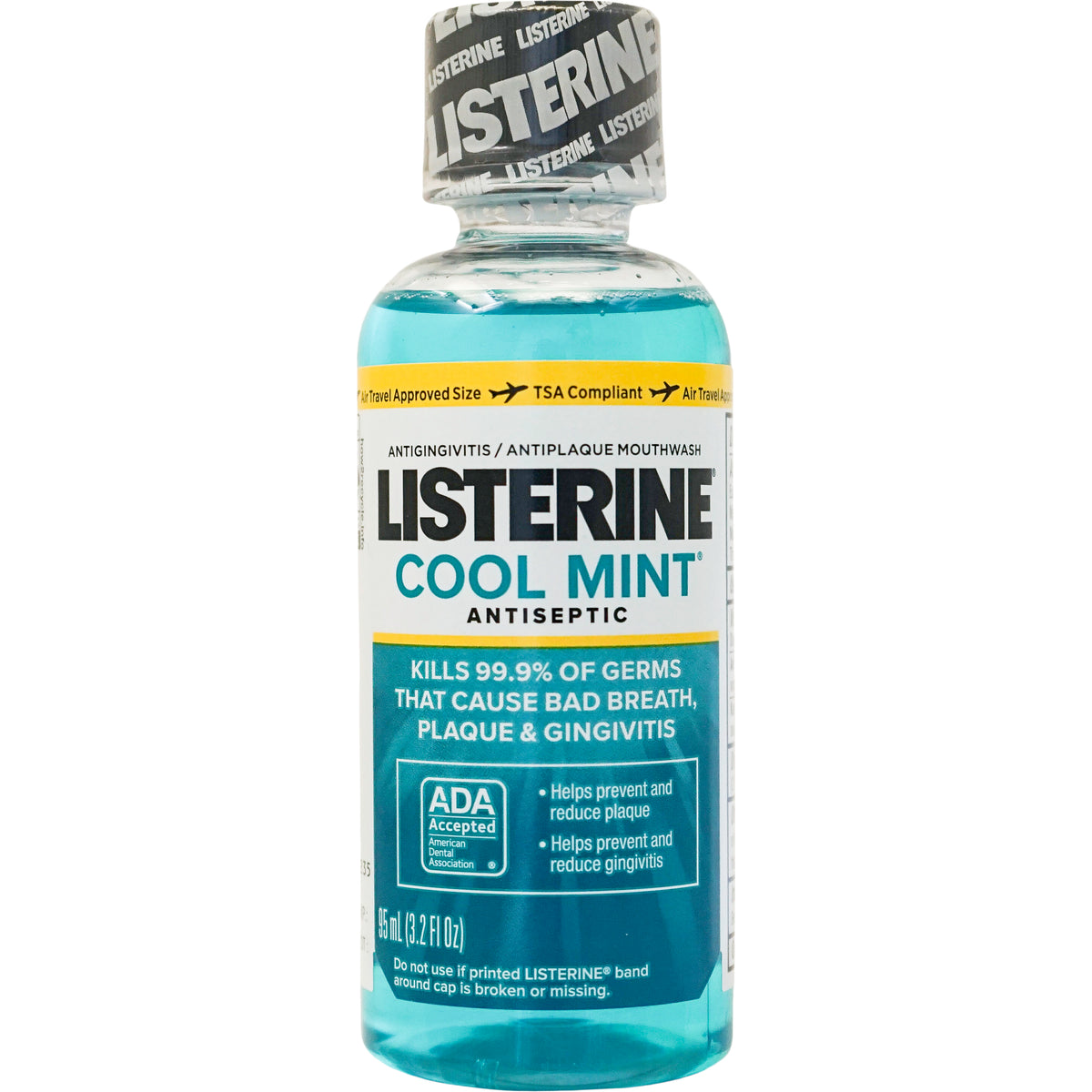 Listerine Cool Mint Mouthwash 3.2oz