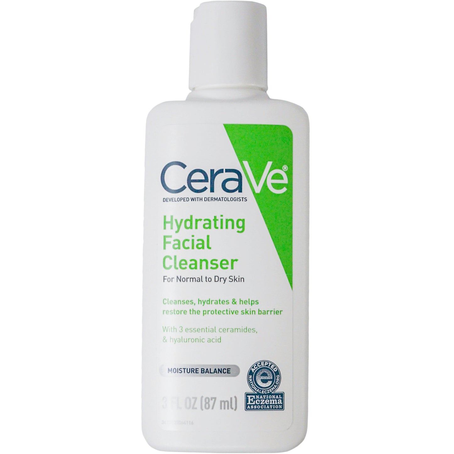 CeraVe Hydrating Facial Cleanser - 3 oz Travel Size