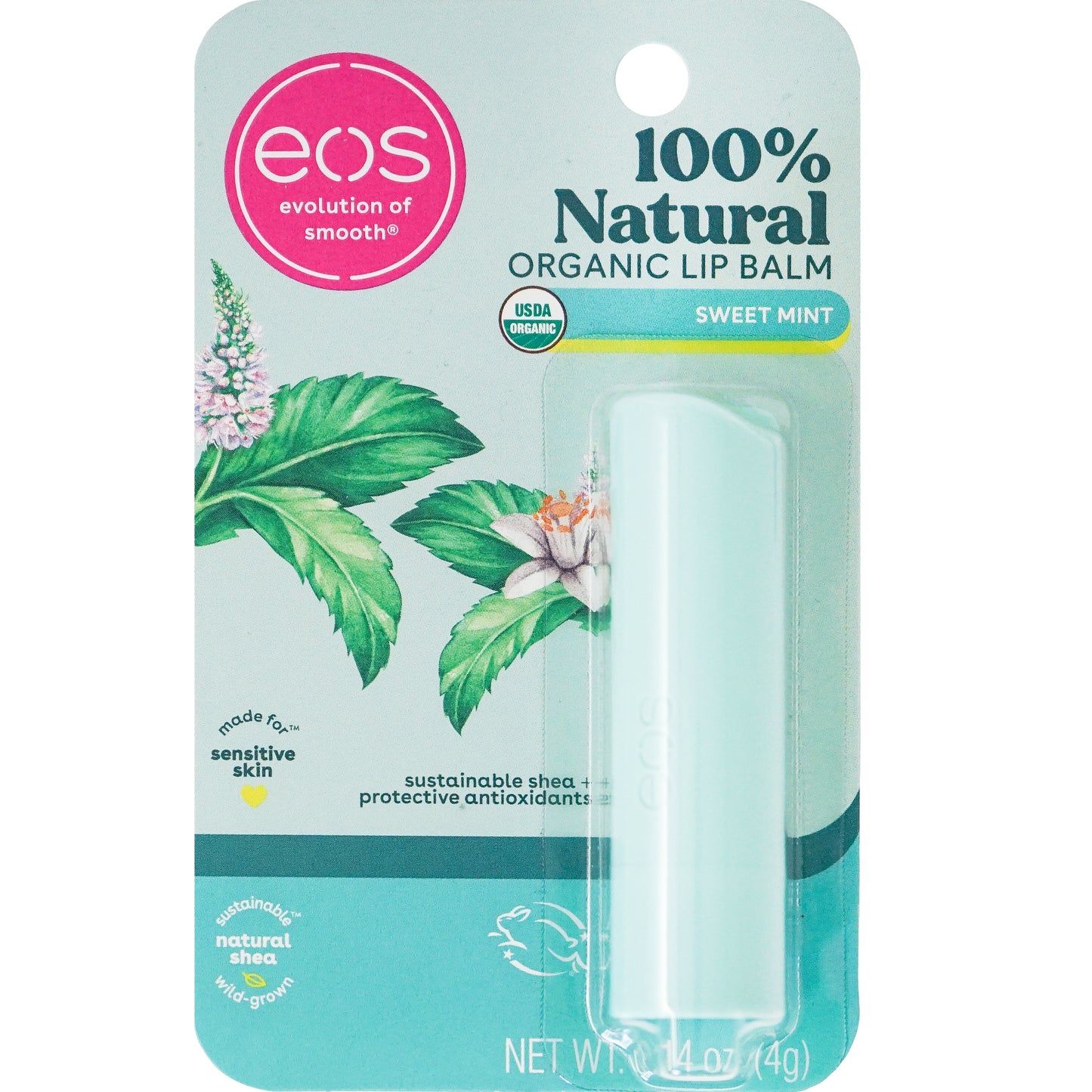 EOS Organic Sweet Mint Lip Balm .14oz
