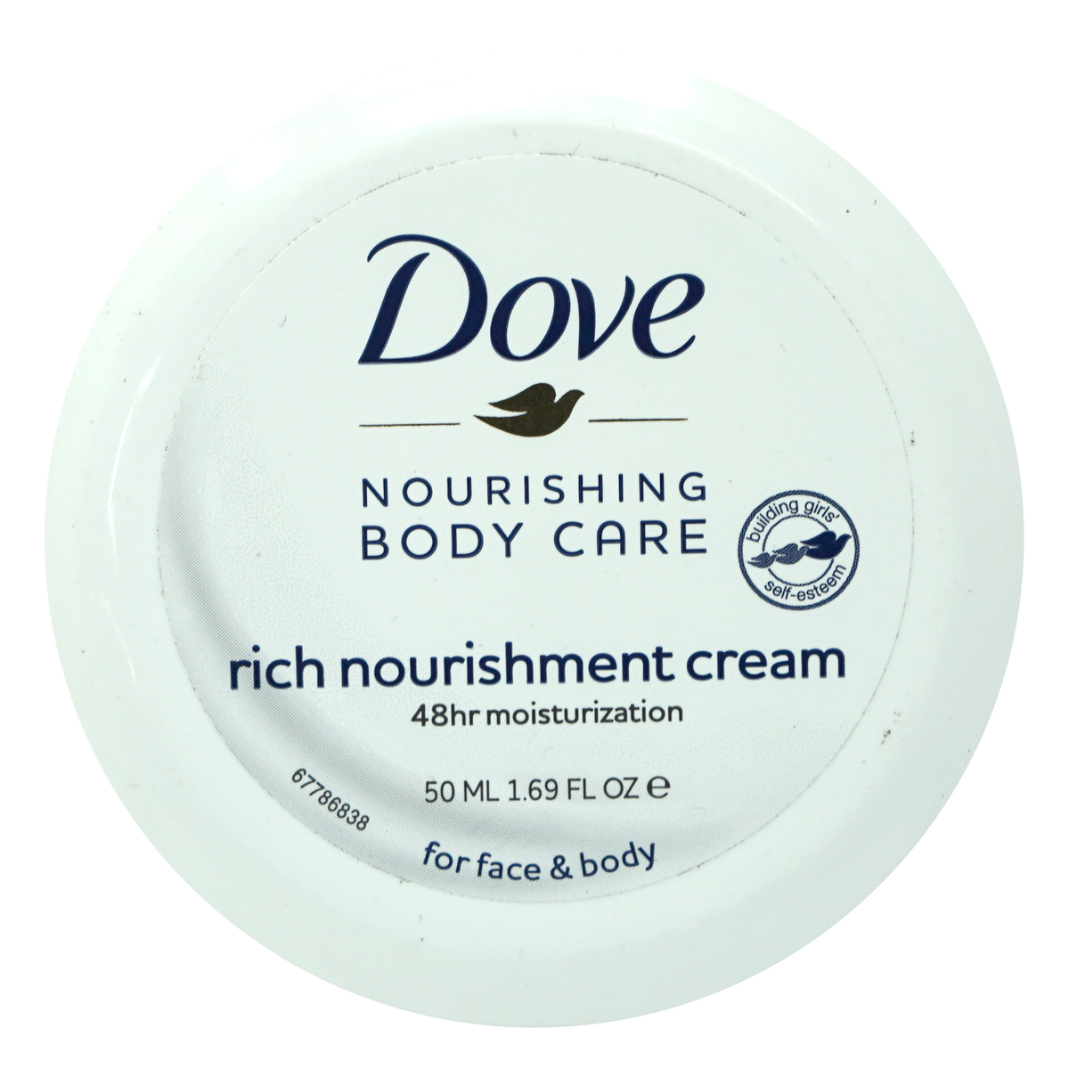 Dove Intensive Nourishing Cream Blue 1.69oz Travel Size