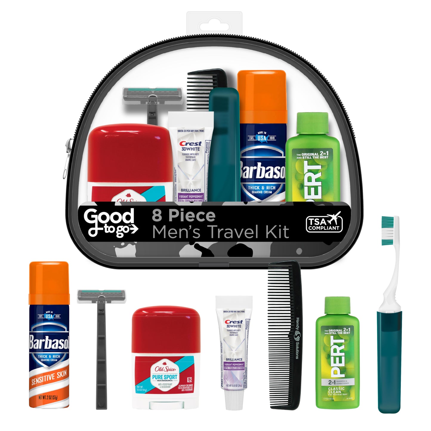 Handy Solutions Good To Go Mens Travel Kit