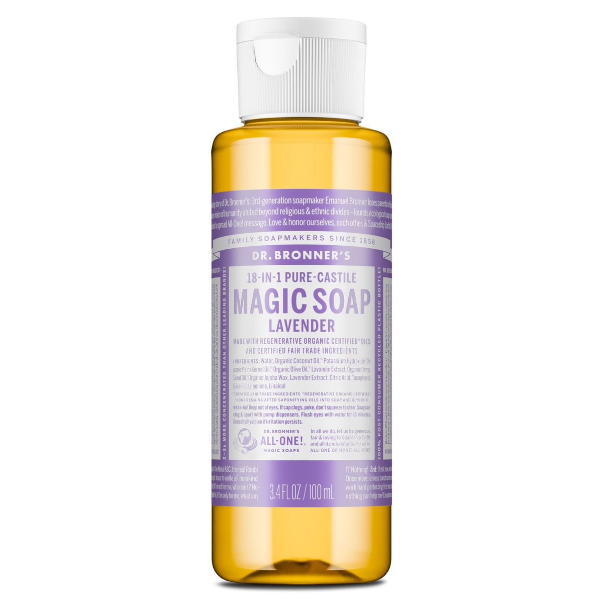 Dr. Bronner's Lavender Soap 3.4oz