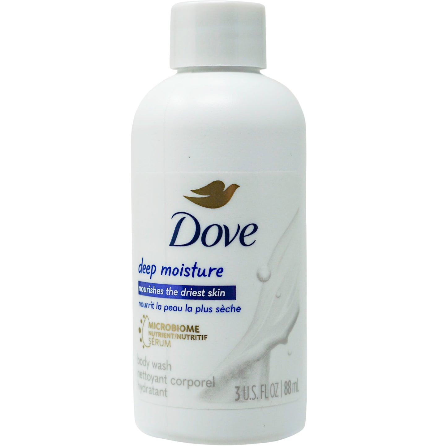 Dove Deep Moisturizing Body Wash - 3 oz Bottle