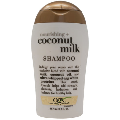 OGX Nourishing Coconut Milk Shampoo 3oz