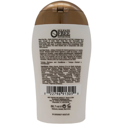 OGX Nourishing Coconut Milk Shampoo 3oz