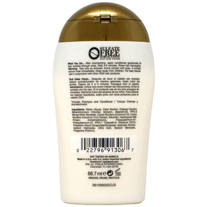 OGX Nourishing Coconut Milk Conditioner 3oz