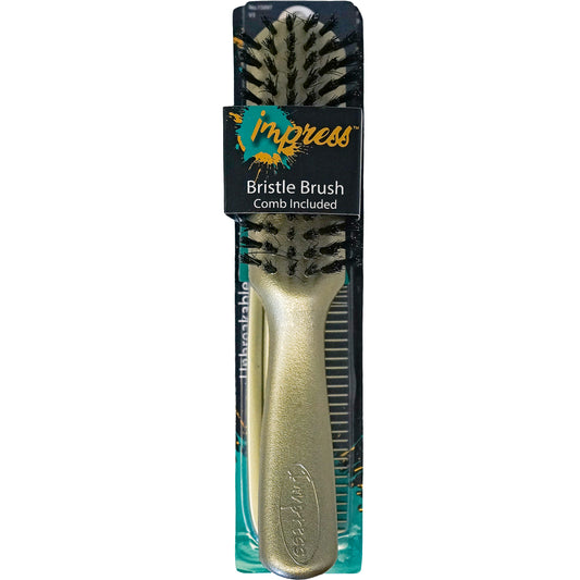 Impress Bristle Brush & Comb Set