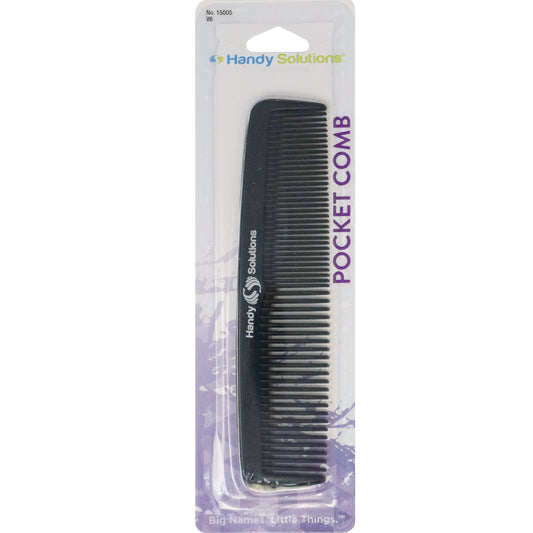 Handy Solutions Black Pocket Comb