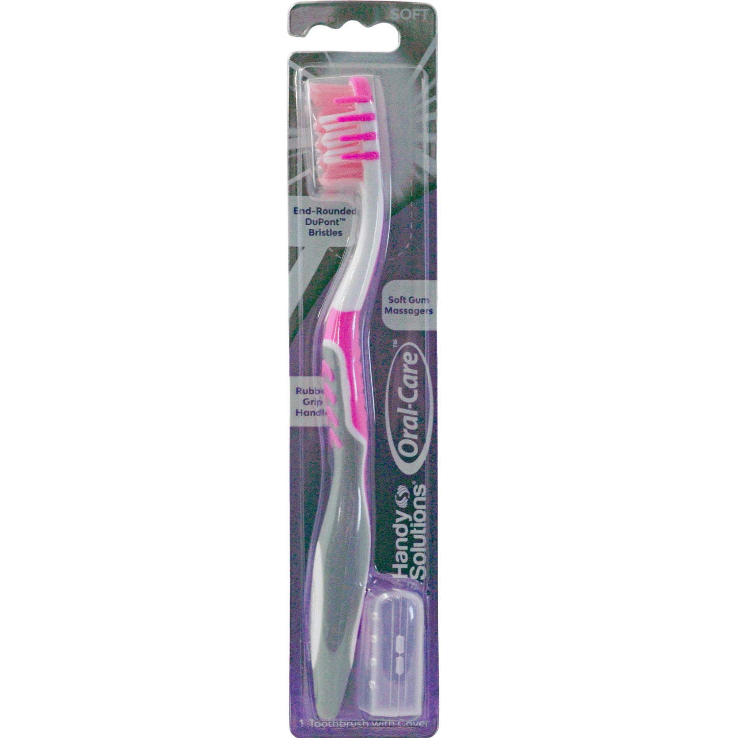 Oral Care Ultra Soft Toothbrush with Travel Cap