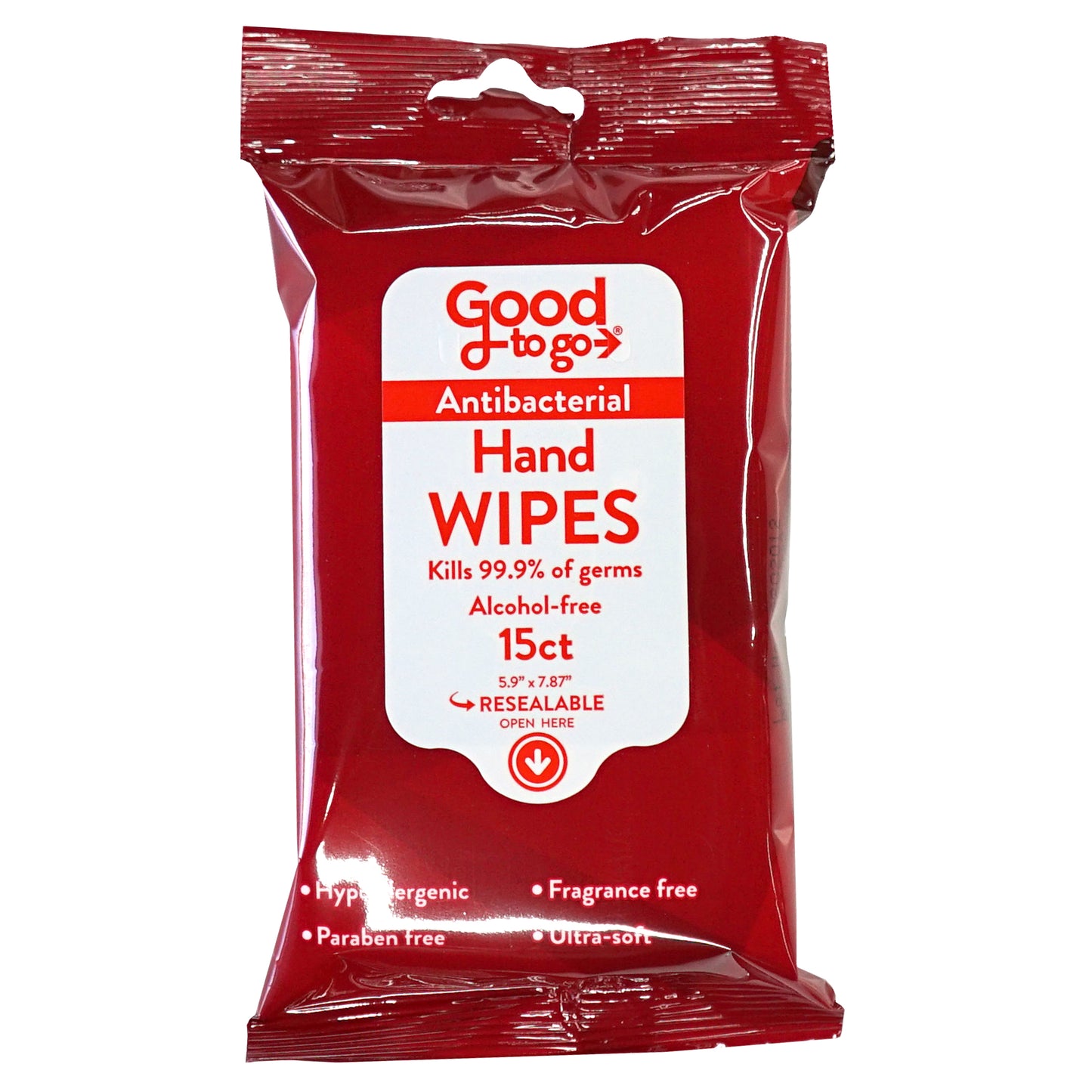 Handy Solutions Good To Go Antibacterial Wipes - 15 Wipes