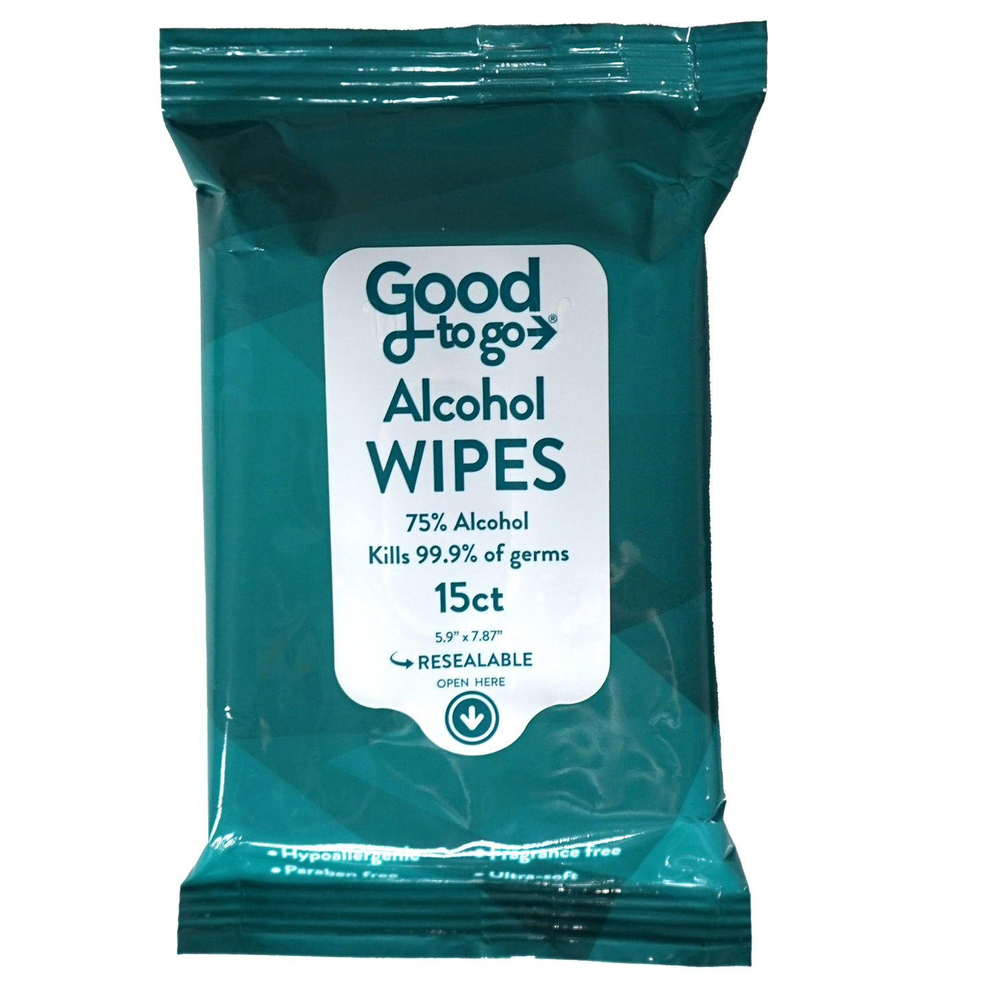 Handy Solutions Good To Go Alcohol Wipes - 15 Wipes