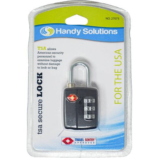 Handy Solutions TSA Approved Travel Lock