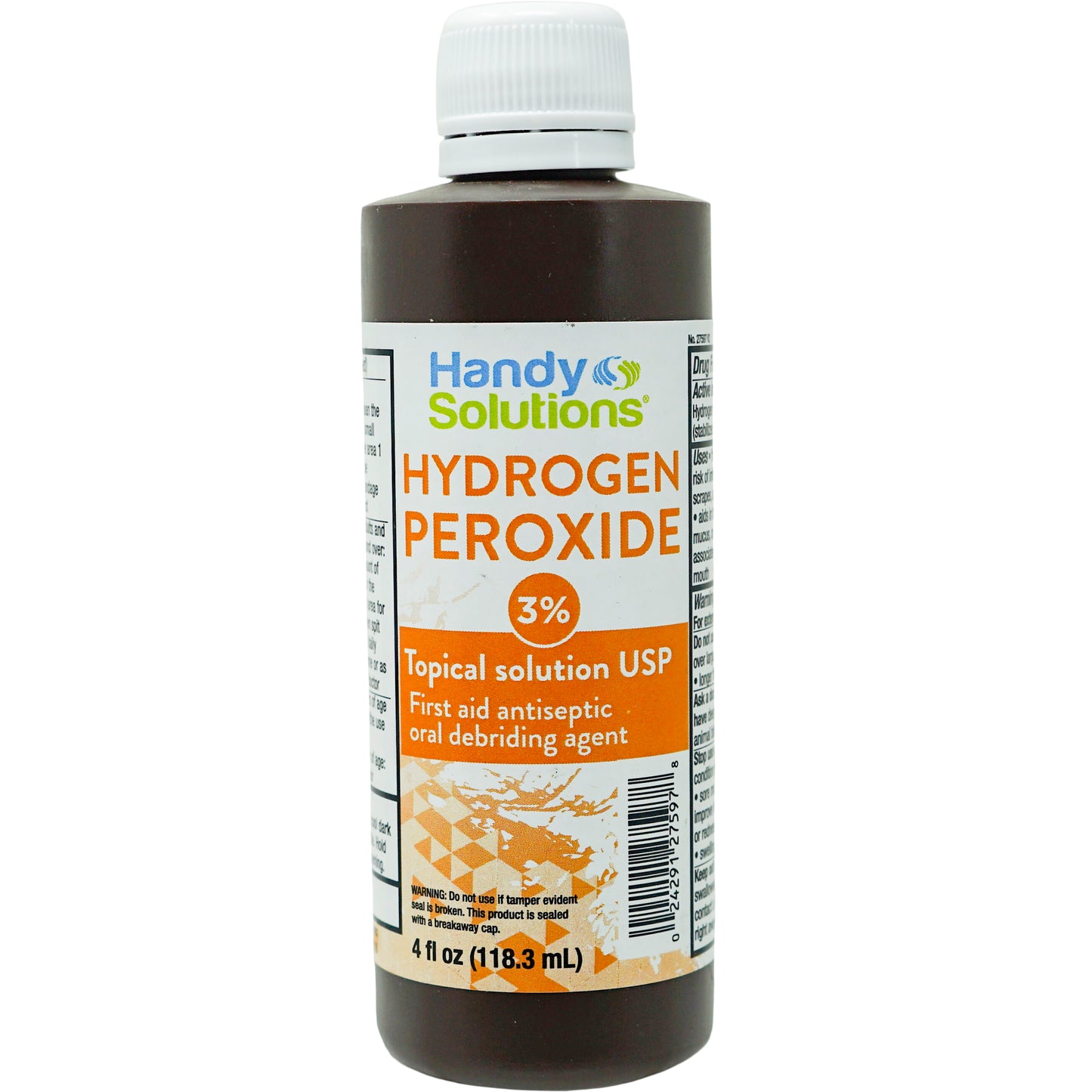 Handy Solutions Hydrogen Peroxide 4 oz