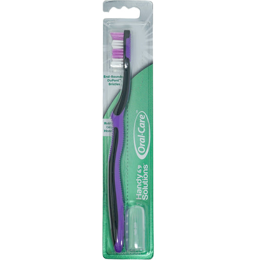 Oral Care Soft Toothbrush with Translucent Handle