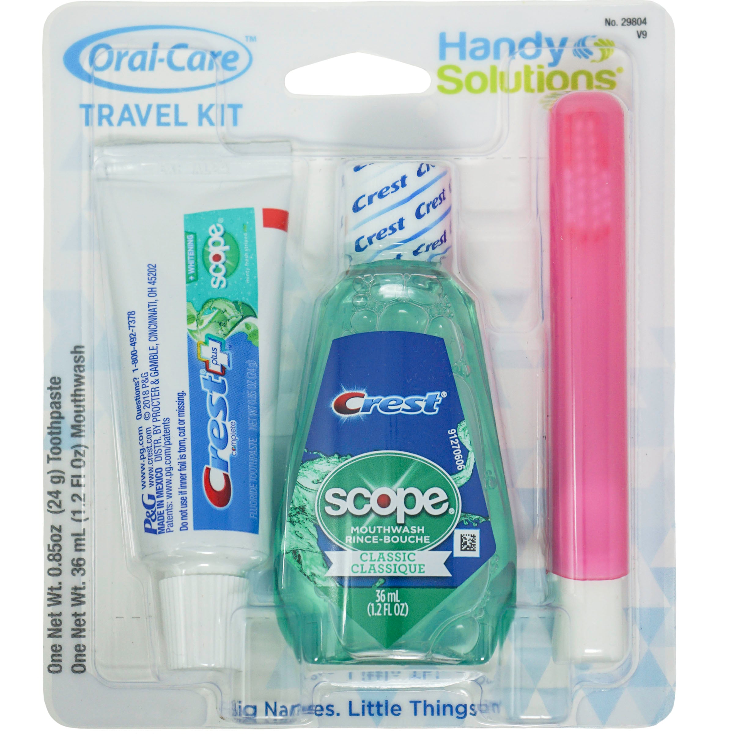 Handy Solutions Oral Care 3 Piece Kit – Travel Kit Builder by Handy ...