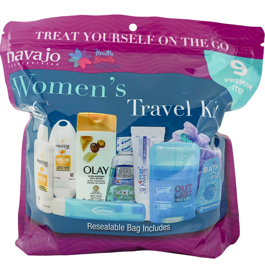 Handy Solutions 9 Piece Women's Travel Kit