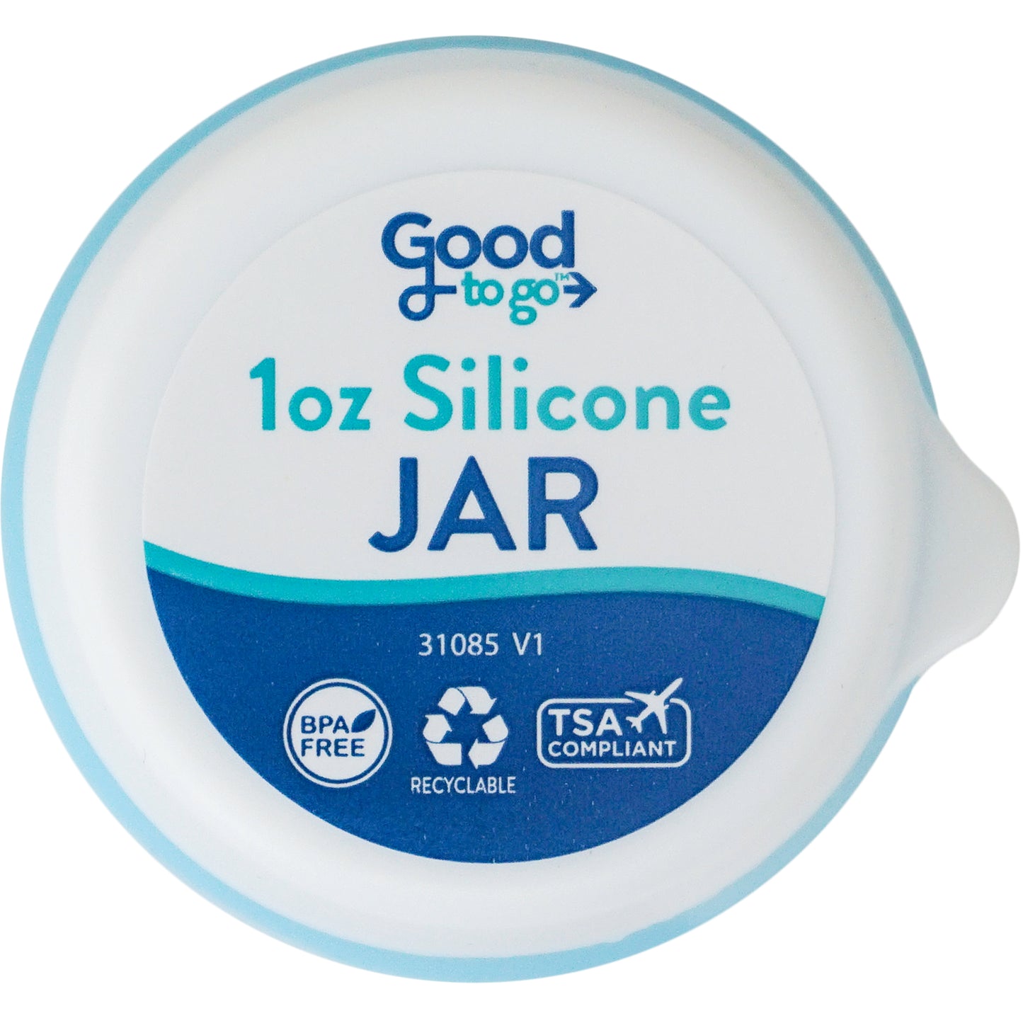 Good to Go Silicone Travel Jar 2ct