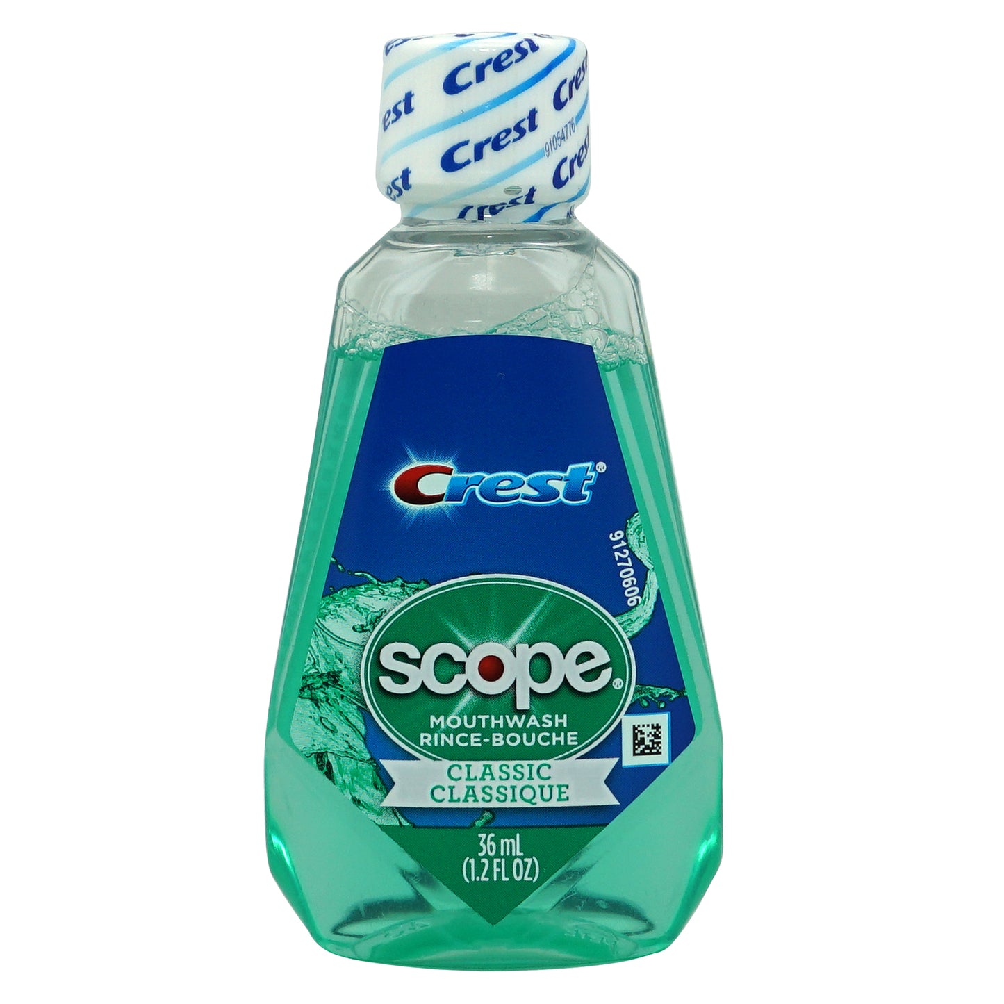 Scope With Crest Mouthwash 1.2oz Travel Size