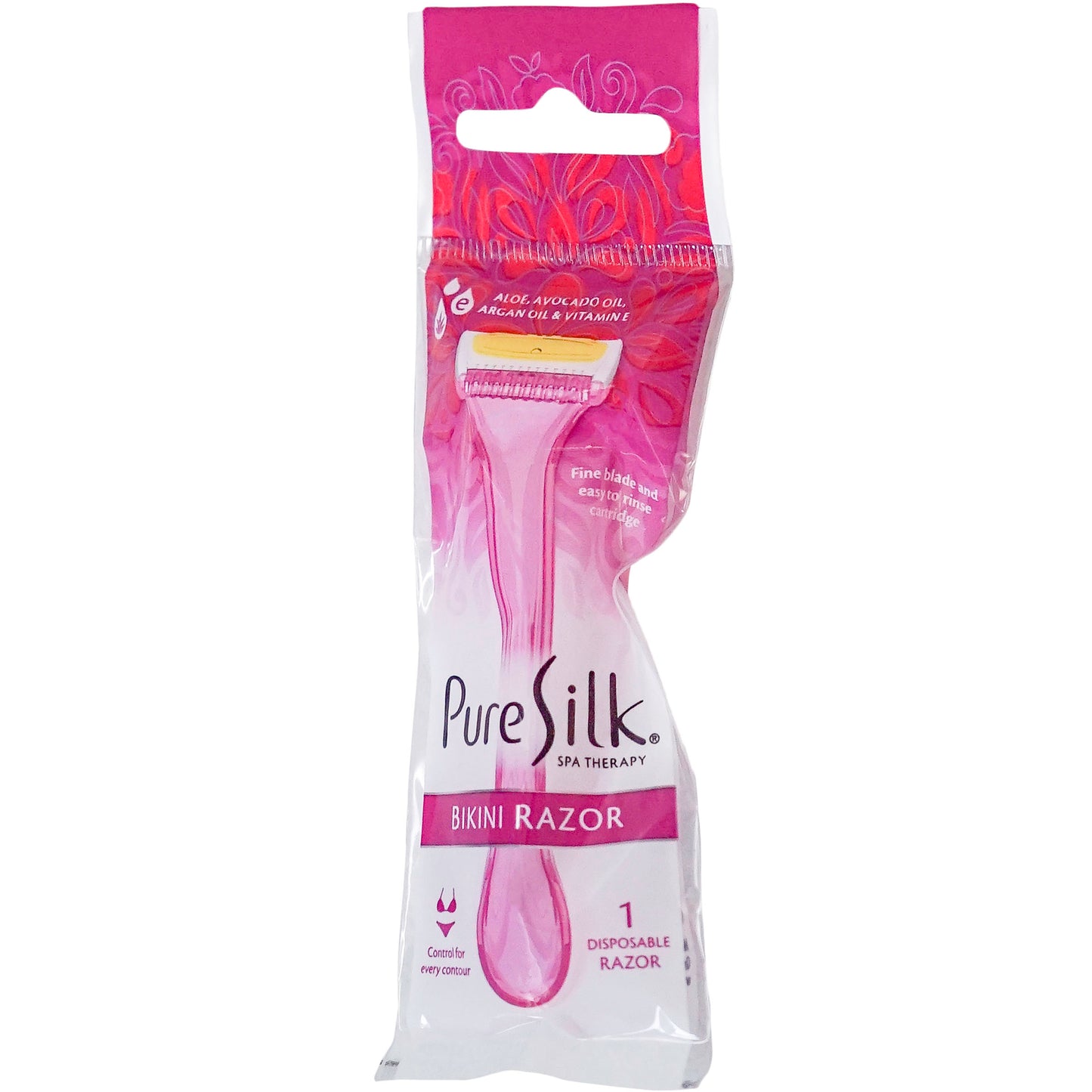 Pure Silk Spa Therapy Bikini Razor with Aloe - 1 Count