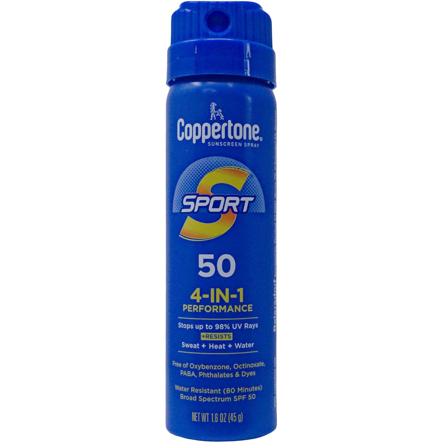 Coppertone 1.6oz Travel Size Aerosol SPF 50 Sunscreen