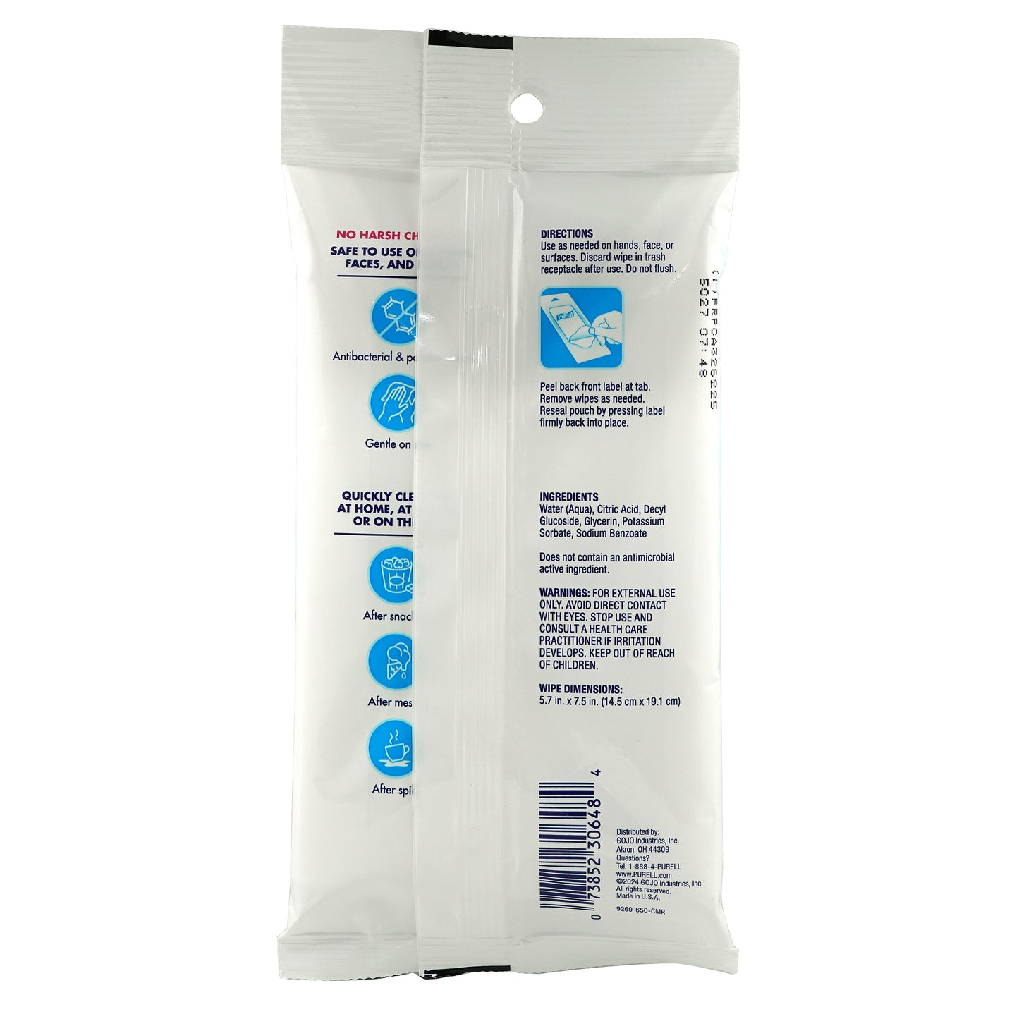 Purell Cleaning 20ct Wipes