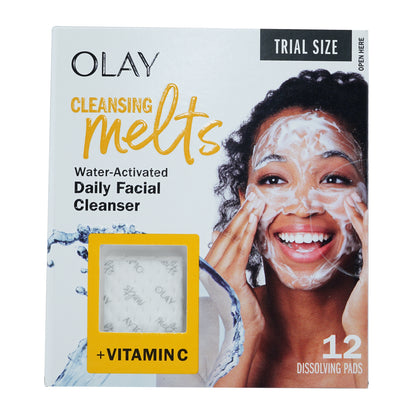 Olay Facial Cleansing Melts Vitamin C 12ct