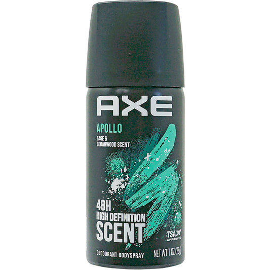 Axe Apollo Body Spray for Men 1 oz Trial Size