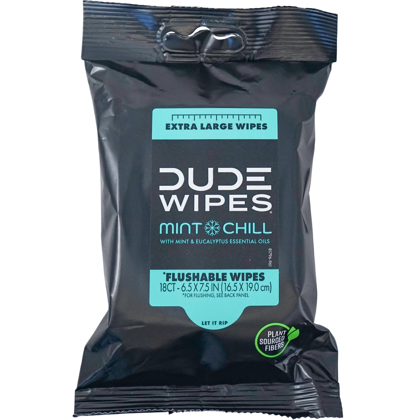 Dude Wipes Mint Chill Wipes 18ct