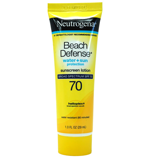 Neutrogena Beach Defense Sunscreen Lotion SPF70 - 1 oz Bottle