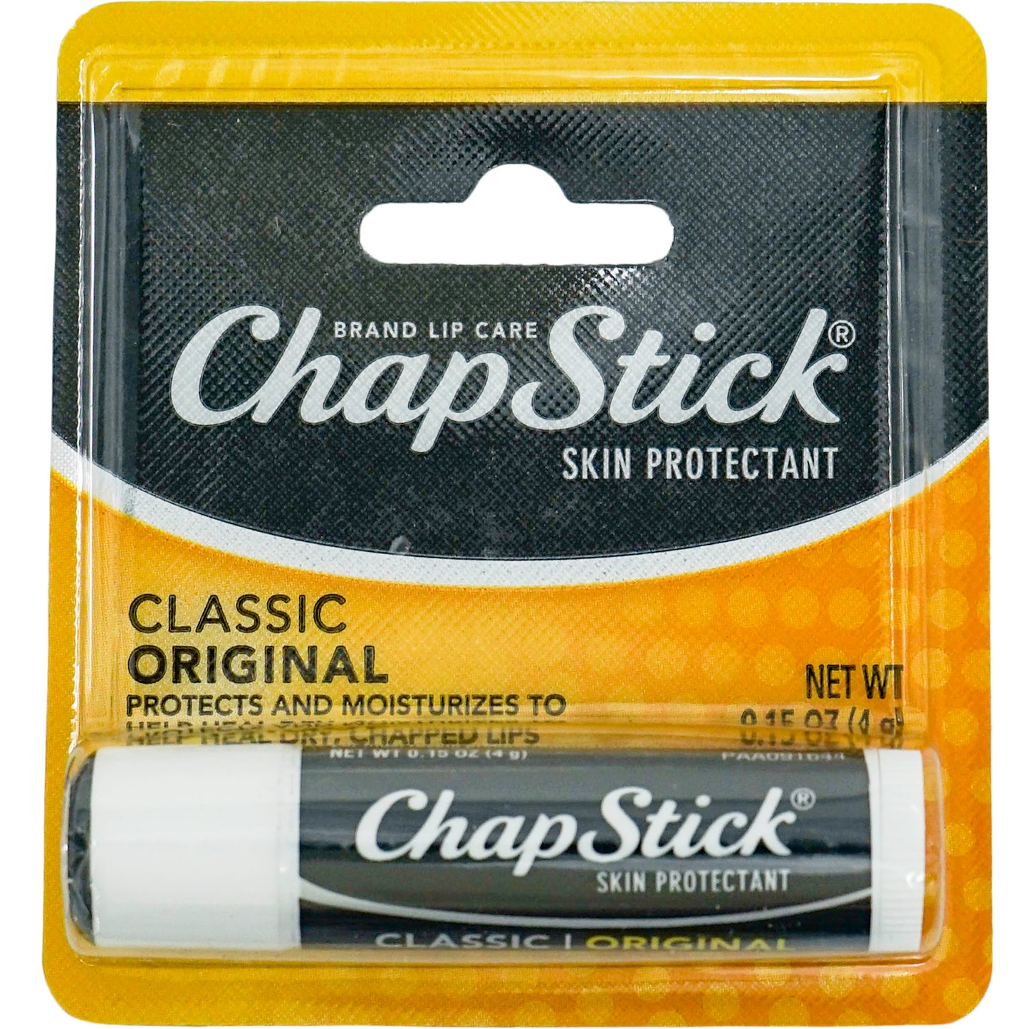 Chapstick Classic Original Paraben Free Lip Balm 0.15 oz