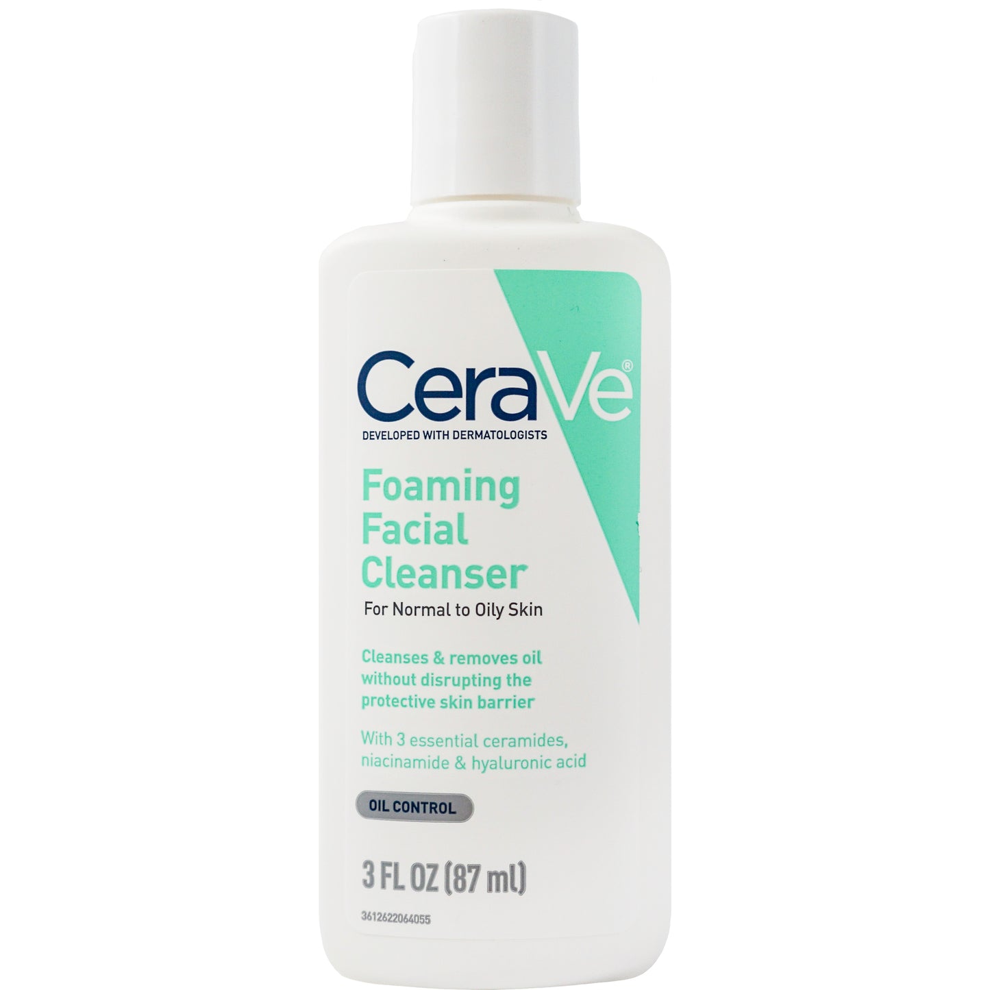 CeraVe Foaming Facial Cleanser 3oz Travel Size