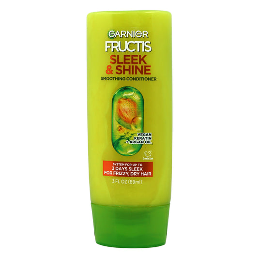 Garnier Fructis Sleek & Shine Conditioner 3oz Travel Size