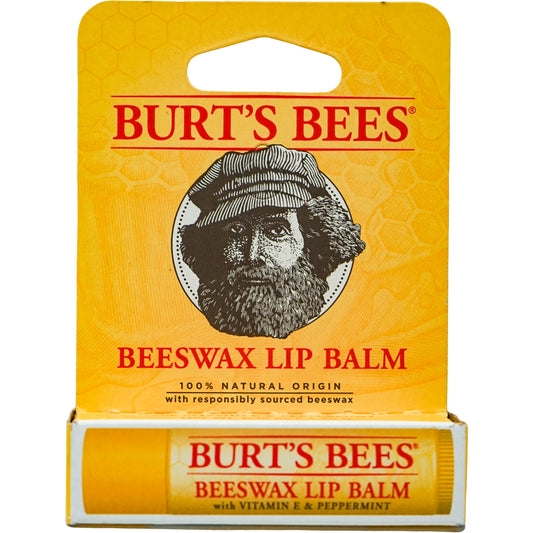 Burts Bees Beeswax Lip Balm with Vitamin E and Peppermint - 0.15 oz