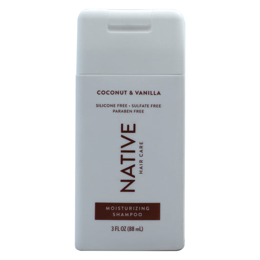 Native Coconut & Vanilla Shampoo 3oz