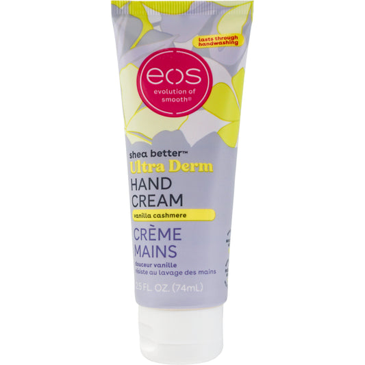 EOS Shea Better Ultra Derm Vanilla Cashmere Hand Cream 2.5oz Travel Size