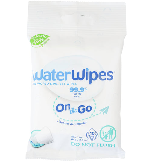 WaterWipes 10ct On The Go Wipes 10 wipes