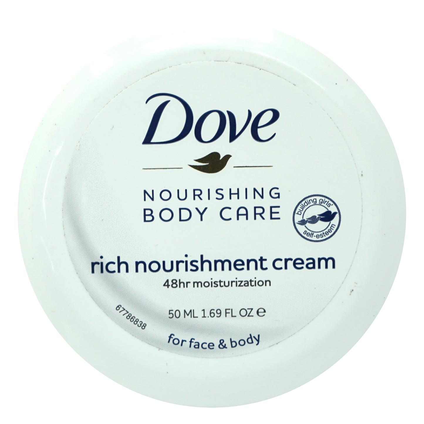 Dove Intensive Nourishing Cream Blue 1.69oz Travel Size