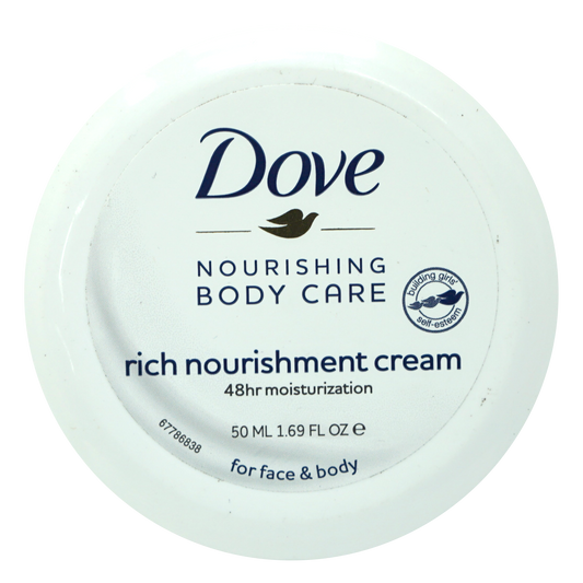 Dove Intensive Nourishing Cream Blue 1.69oz Travel Size