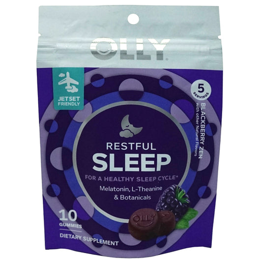 Olly Restful Sleep Blackberry Zen - 10 Gummies