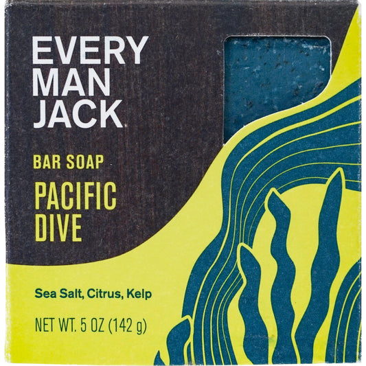 Every Man Jack Pacific Drive Cold Pressed Bar Soap 5oz Size