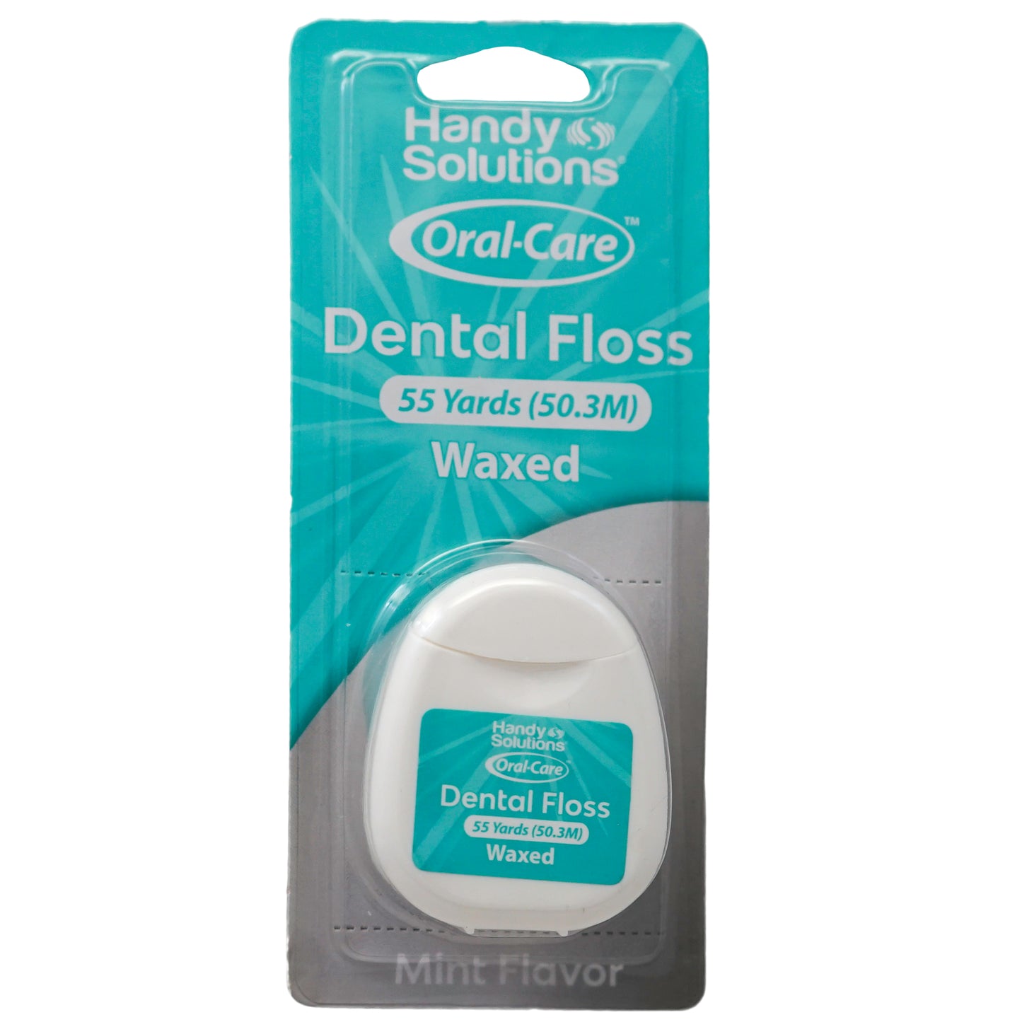 Oral Care Waxed Dental Floss Mint 55 yards