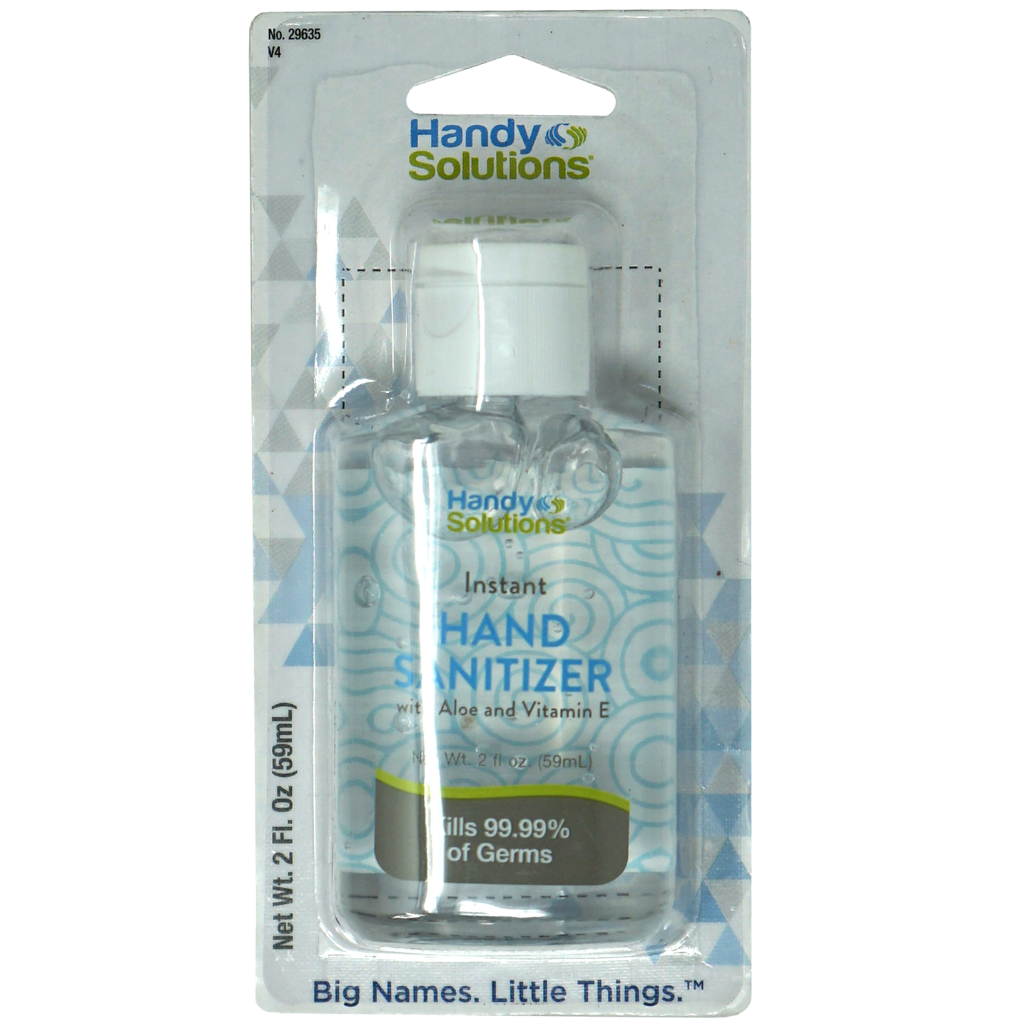 Handy Solutions Instant Hand Sanitizer 2oz Trial Size