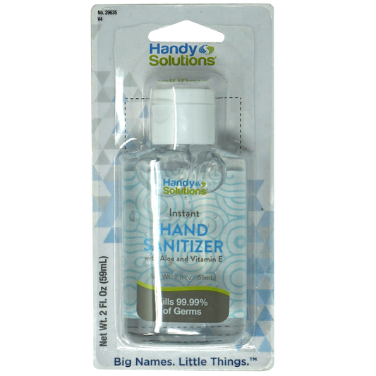 Handy Solutions Instant Hand Sanitizer 2oz Trial Size