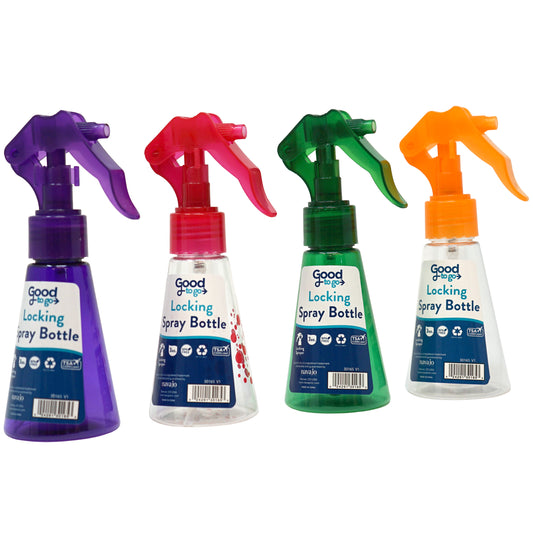 Good To Go™ 3oz Locking Spray Bottle - Pack of 4