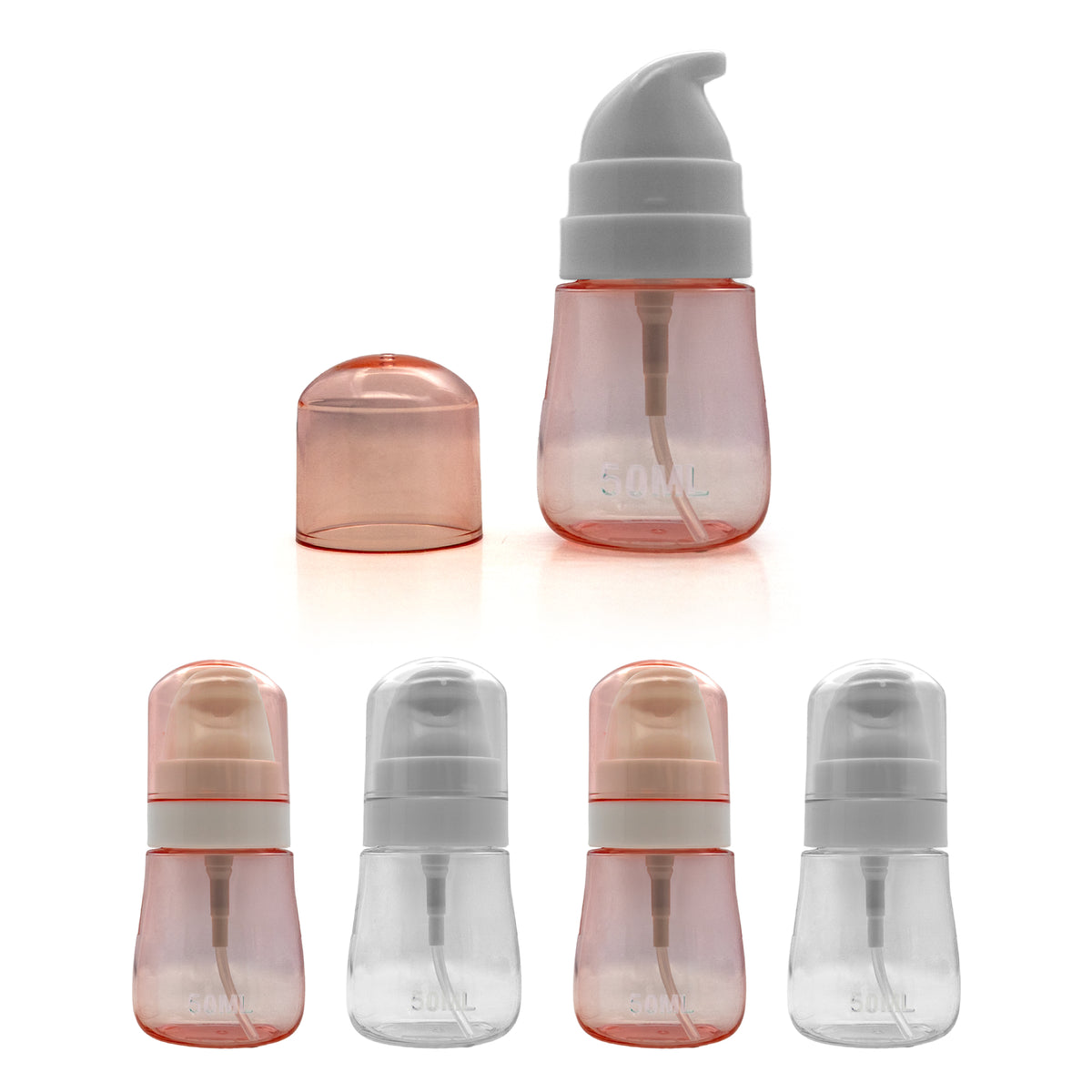 Good to Go Refillable Travel Bottle With Pump 1.75oz