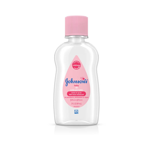 Johnson & Johnson Baby Oil 3oz
