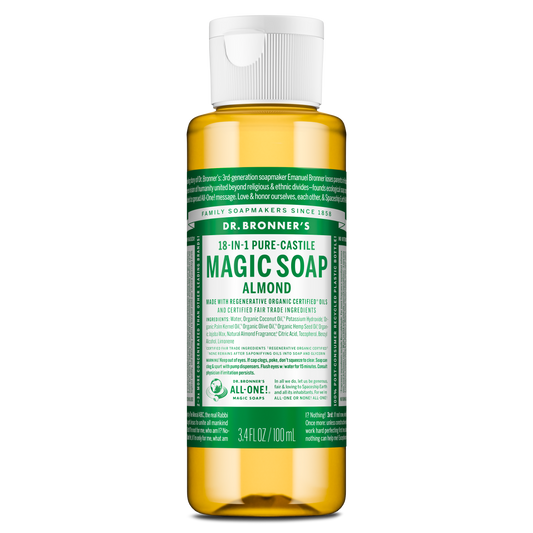 Dr. Bronner's Pure Castile Almond Soap 3.4oz
