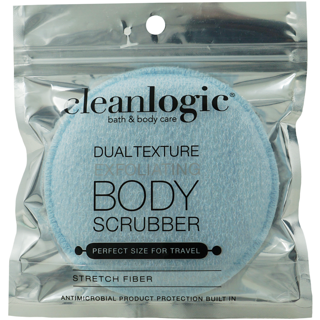 Cleanlogic Exfoliating Round Dual Texture Body Scrubber